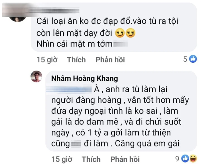 Bình luận như &quot;tiên tri&quot; của Nhâm Hoàng Khang trước khi bị bắt bỗng được share rần rần: &quot;Anh ra tù làm lại người đàng hoàng&quot; - Ảnh 2.