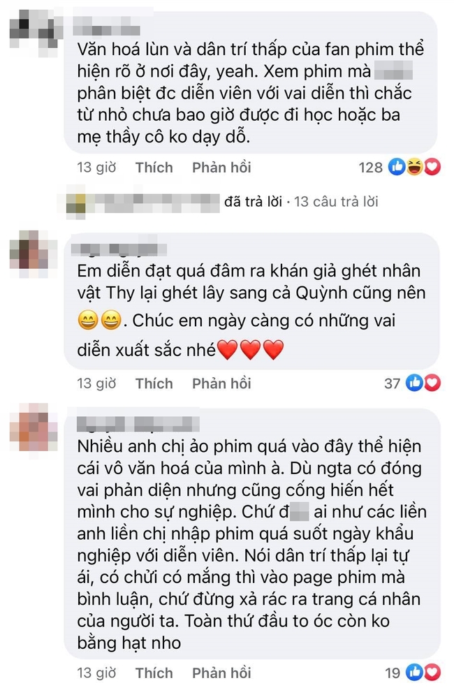 Hương vị tình thân: Đăng ảnh Thy ngã liền bị anti chửi là &quot;con hãm...&quot;, Thu Quỳnh đáp trả thế nào mà được khen nức nở - Ảnh 4.