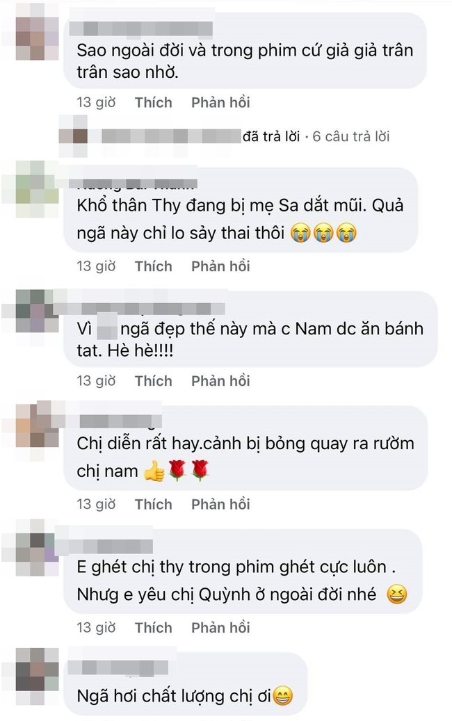 Hương vị tình thân: Đăng ảnh Thy ngã liền bị anti chửi là &quot;con hãm...&quot;, Thu Quỳnh đáp trả thế nào mà được khen nức nở - Ảnh 7.