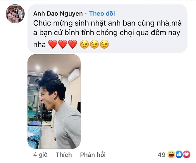 Hồng Đăng khoe ảnh sinh nhật là tạo hình phim mới, cả Hồng Diễm lẫn vợ nam diễn viên đều vào &quot;cà khịa&quot; - Ảnh 6.