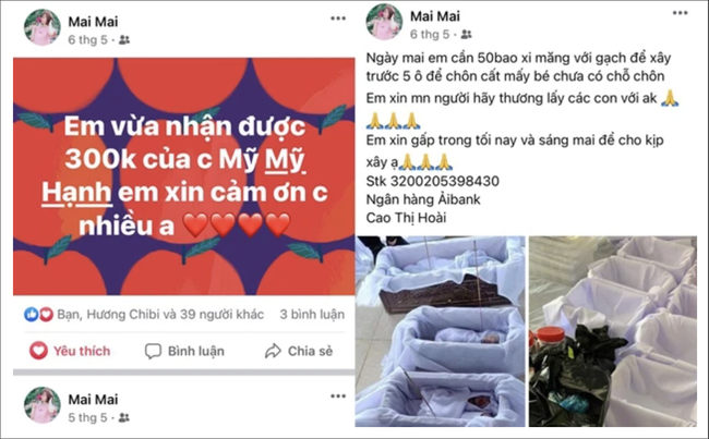 Nam Định: Người phụ nữ dùng &quot;nick ảo&quot; kêu gọi quyên góp cho trẻ sơ sinh xấu số, chiếm đoạt tiền của gần 1.000 nhà hảo tâm - Ảnh 1.