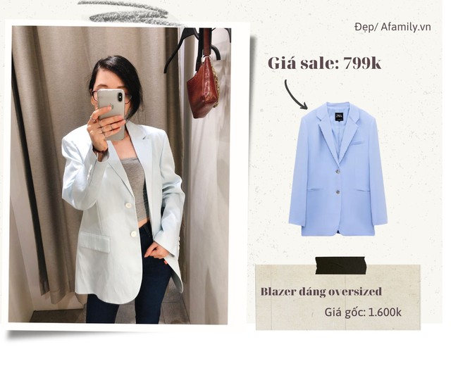 Blazer Zara sale đồng giá 799k: Áo vải tweed đẹp mê, có mẫu chuẩn style sang chảnh của chị đẹp Son Ye Jin - Ảnh 8.