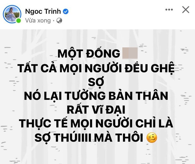 Ngọc Trinh ám chỉ ai đó là “đống ***” khi bị tình địch cũ tố cướp chồng - Ảnh 2.