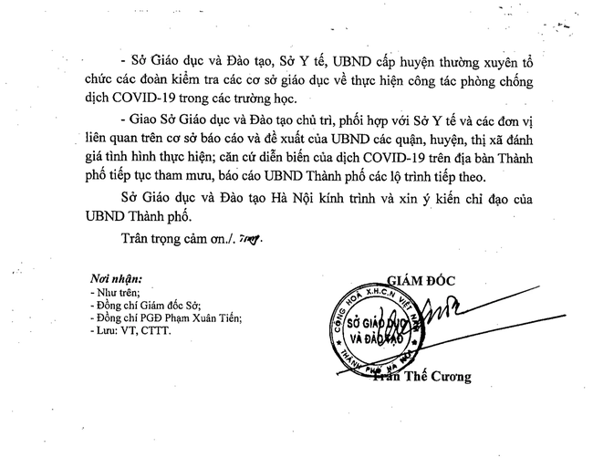 NÓNG: Hà Nội chính thức có lịch cho học sinh đi học trở lại, khối mầm non vẫn ở nhà - Ảnh 8.