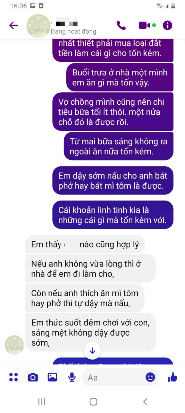 Vợ ở nhà chăm sóc con, mỗi tháng chi tiêu hết 30 triệu, chồng góp ý thế mà cô ấy lại nói với giọng thách thức - Ảnh 4.