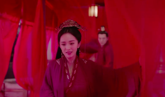 Hộc Châu phu nhân: Lộ cảnh Phương Chư - Hải Thị làm đám cưới đỏ rực, mắt Dương Mịch như xoáy vào tim  - Ảnh 1.