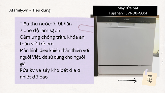 5 máy rửa bát mini dưới 10 triệu BTV khuyên dùng, không cần đi đường ống rườm rà, bát rửa sạch bong còn khử trùng  - Ảnh 4.