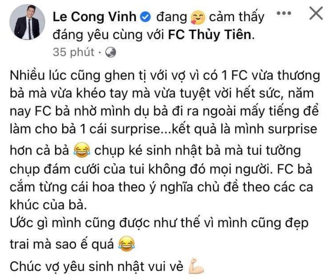 Thủy Tiên tươi cười rạng rỡ, e ấp tựa vai Công Vinh hậu lùm xùm sao kê - Ảnh 2.