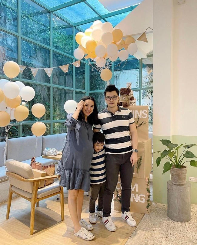 Cựu CEO The KAfe tiết lộ giới tính cặp sinh đôi trong bữa tiệc &quot;Baby shower&quot; - Ảnh 2.