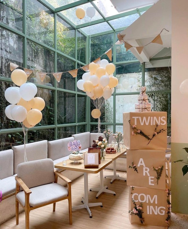 Cựu CEO The KAfe tiết lộ giới tính cặp sinh đôi trong bữa tiệc &quot;Baby shower&quot; - Ảnh 3.