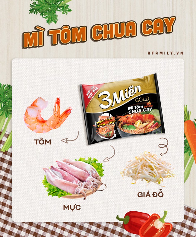 Ăn mì “không người lái” cũng như ăn cơm mà không có thịt, rau! Và đây là các cách kết hợp mì gói với nguyên liệu ngon chuẩn chỉnh - Ảnh 2.