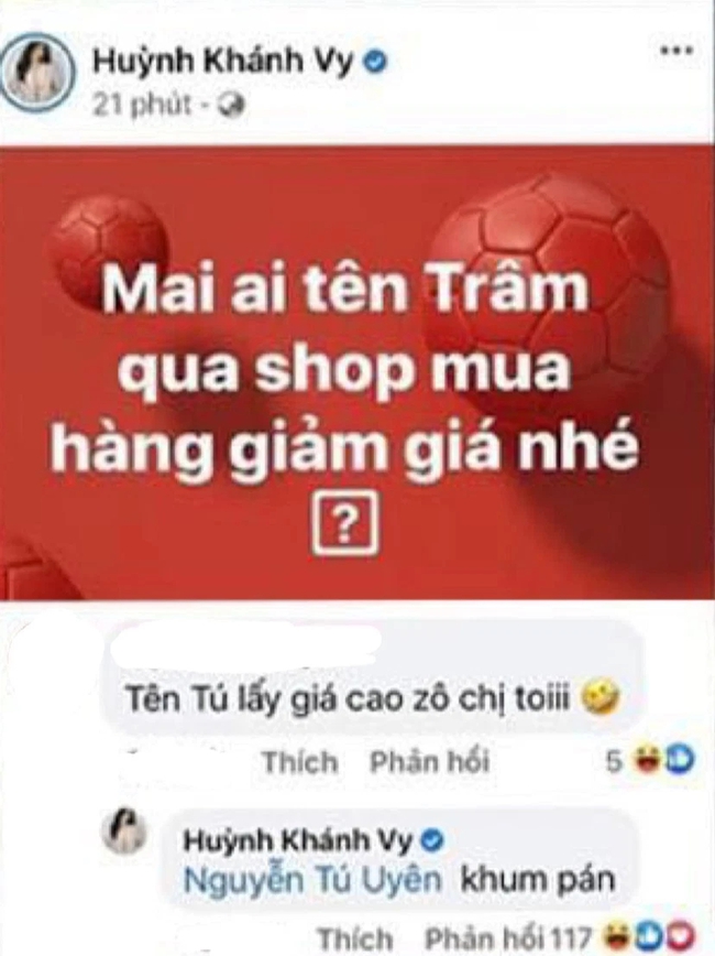 Vợ Phan Mạnh Quỳnh "hóng" drama: Tuyên bố giảm giá cho người tên Trâm, khách hàng tên Tú thì bị đối xử "cực phũ"
