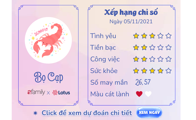 Dự báo hôm nay 5/11/2021 của 12 cung hoàng đạo: Sư Tử có động lực và tự tin hơn bao giờ hết - Ảnh 8. Dự báo hôm nay 5/11/2021 của 12 cung hoàng đạo: Sư Tử có động lực và tự tin hơn bao giờ hết - Ảnh 8.