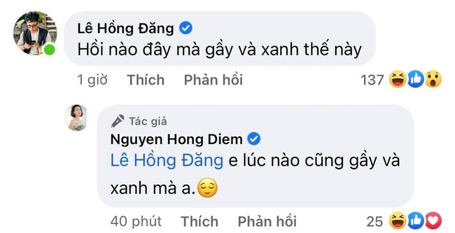 Hồng Diễm bất ngờ &quot;gầy và xanh&quot;, trẻ ngang đàn em kém 14 tuổi, đóng phim &quot;Cả một đời ân oán&quot; phần 3? - Ảnh 4.