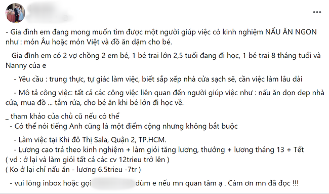 Làm "vú nuôi" cho giới nhà giàu chưa bao giờ KHÓ ĐẾN THẾ, nhìn loạt tiêu chí tuyển dụng lẫn CV xong chỉ biết đơ người, đến CEO cũng chưa chắc trúng tuyển! - Ảnh 4. Làm "vú nuôi" cho giới nhà giàu chưa bao giờ KHÓ ĐẾN THẾ, nhìn loạt tiêu chí tuyển dụng lẫn CV xong chỉ biết đơ người, đến CEO cũng chưa chắc trúng tuyển! - Ảnh 4.