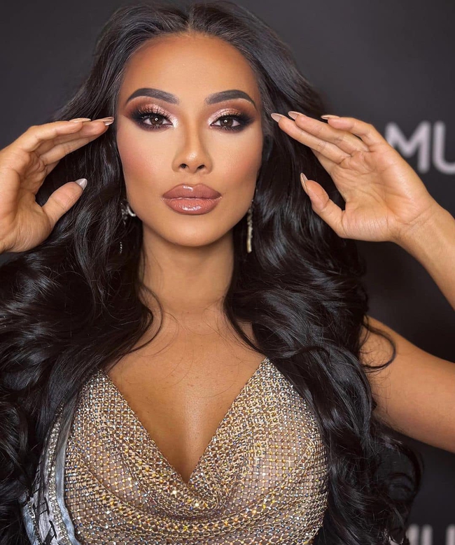 Miss Universe Kim Duyên trang điểm khác lạ đến mức không nhận ra - Ảnh 4.
