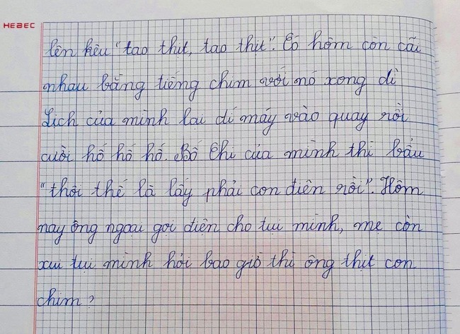 Cô giáo ra đề bài về những loại tiếng ỒN, học sinh lớp 5 &quot;bóc phốt&quot; cả mẹ lẫn bố, đọc câu cuối chỉ muốn độn thổ cho khỏi ngượng - Ảnh 2.