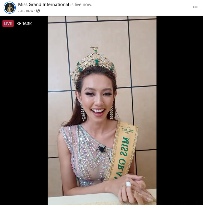 Thùy Tiên khẳng định điều này trong lần xuất hiện đầu tiên sau khi đăng quang Hoa hậu Hòa bình Thế giới 2021 - Ảnh 2.