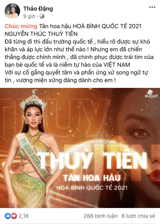Hoa hậu Đặng Thu Thảo bất ngờ lên tiếng sau loạt phát ngôn gây tranh cãi của chị ruột - Ảnh 1.