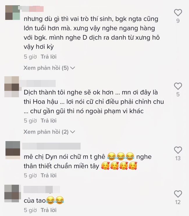 Kim Duyên vướng tranh cãi khi xưng hô "mày - tao" trong lúc livestream chia sẻ về Miss Universe 2021 - Ảnh 4.
