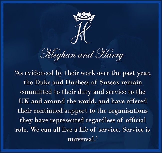 Sau khi bị Nữ hoàng Anh tước bỏ mọi thứ, nhà Meghan Markle đưa ra thông báo phản hồi với nội dung gây phẫn nộ - Ảnh 2.
