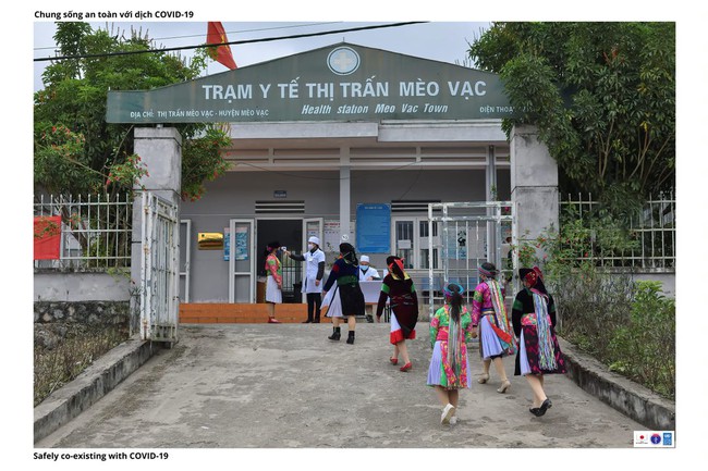 Kiểm tra phòng dịch tại trạm y tế trung tâm thị trấn Mèo Vạc