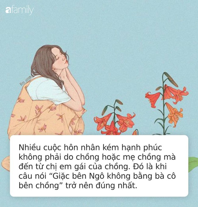 “Người ngoài mà cũng dám lớn tiếng ở đây à?”, câu mắng xối xả của chị gái chồng khiến nàng dâu chết điếng và tầm quan trọng của việc chia sẻ trước mọi vấn đề hôn nhân - Ảnh 1.