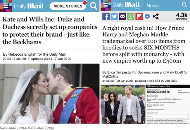Những tiêu đề bài báo chứng minh báo chí Anh &quot;đối xử khác&quot; giữa Meghan và Kate? Cùng một cử chỉ nhỏ khi mang bầu, người được khen tinh tế, kẻ bị chê &quot;làm màu&quot; - Ảnh 4.