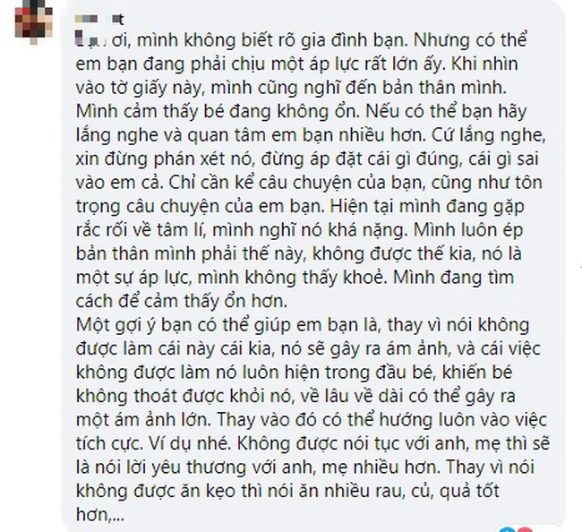 Đang vừa thương vừa buồn cười với bảng nội quy tự đặt ra của cô bé lớp 3, dân tình bỗng giật mình vì có vài điều &quot;sai sai&quot;, nhiều người thắc mắc có phải bé đang chịu áp lực lớn? - Ảnh 3.