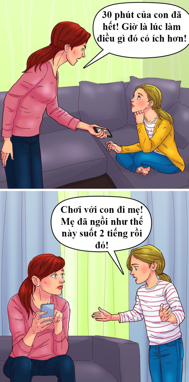 Cha mẹ sẽ giật mình khi nhận ra mình chính là những kẻ &quot;đạo đức giả&quot;: Cấm đoán con nhưng bản thân lại hành động sai trái! - Ảnh 4.