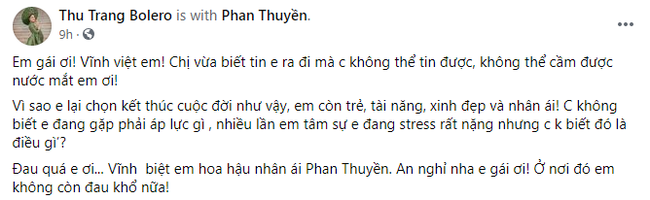 Thí sinh Hoa hậu Đại sứ Nhân Ái 2020 qua đời, sau thời gian điều trị bệnh trầm cảm - Ảnh 1.