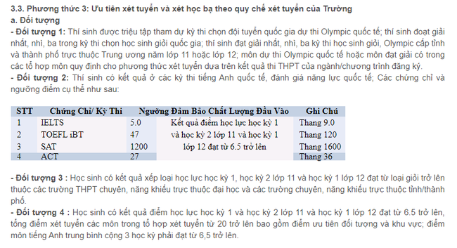 Chứng chỉ &quot;quyền lực&quot; giúp thí sinh có cơ hội trúng tuyển vào nhiều trường đại học trên toàn quốc năm 2021, lứa 2k3 cực kỳ lưu ý - Ảnh 4.