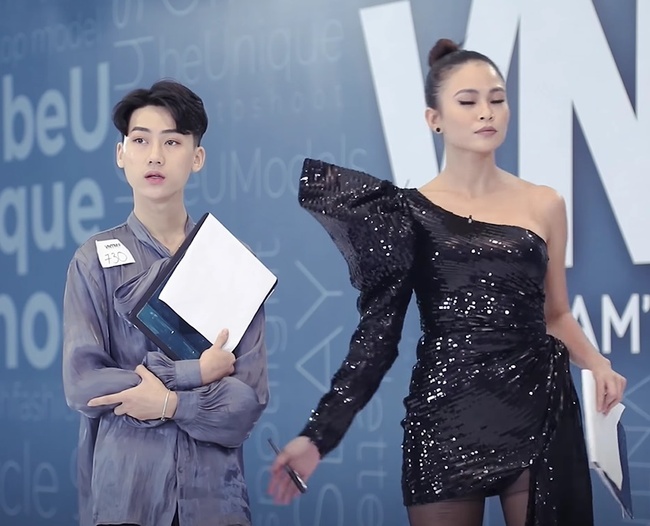 Vietnam's Next Top Model: Nam thí sinh mắng Mâu Thủy trơ trẽn, Võ Hoàng Yến đứng ra bênh liền bị ăn tát - Ảnh 3.