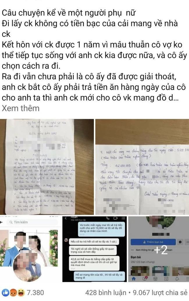 Tin nhắn "Chỉ vì mày quá đểu, quá ngu nên tao mới phải làm vậy" trong vụ vợ bị chồng đòi tiền ăn và tiền khám sản: Cô vợ giải đáp tình tiết "nghi vấn" bằng chứng cứ - Ảnh 1. Tin nhắn "Chỉ vì mày quá đểu, quá ngu nên tao mới phải làm vậy" trong vụ vợ bị chồng đòi tiền ăn và tiền khám sản: Cô vợ giải đáp tình tiết "nghi vấn" bằng chứng cứ - Ảnh 1.