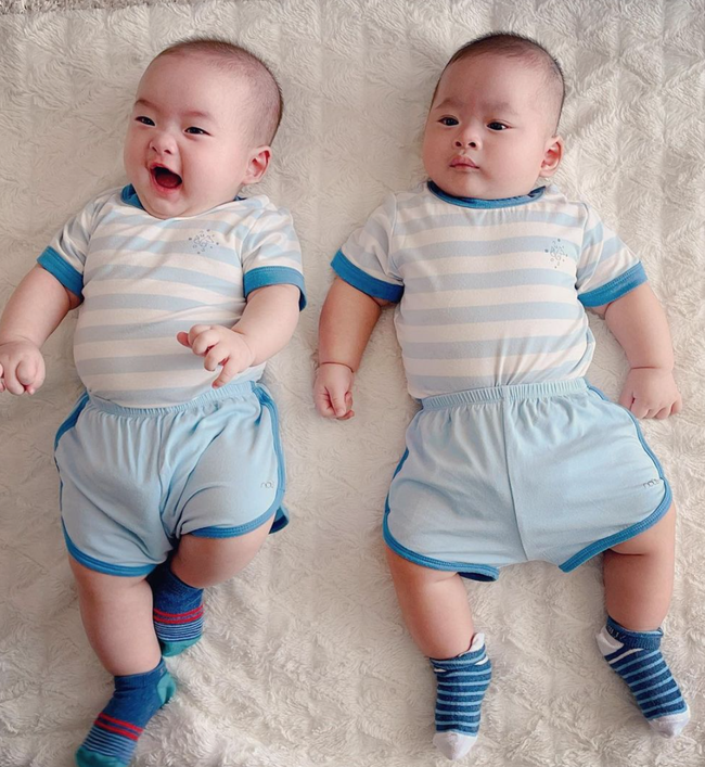 Tiết lộ tên thật của cặp sinh đôi nhà Hồ Ngọc Hà, Đặng Thu Thảo và loạt em bé nhà sao Việt mới chào đời  - Ảnh 3.
