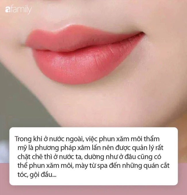 Từ chuyện bé 5 tuổi phun môi collagen: Phun xăm môi cho trẻ em dẫn đến những hệ lụy gì? - Ảnh 6. Từ chuyện bé 5 tuổi phun môi collagen: Phun xăm môi cho trẻ em dẫn đến những hệ lụy gì? - Ảnh 6.