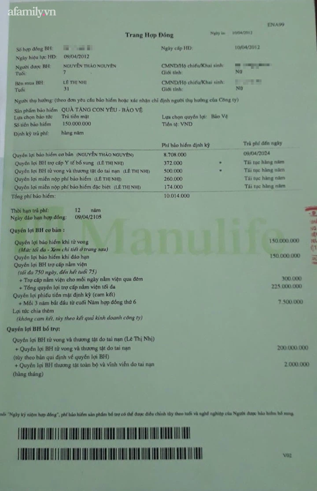 Làm công ăn lương, vợ chồng Hà Nội vẫn bỏ 60 triệu/năm mua 5 bảo hiểm nhân thọ để bảo vệ gia đình trước rủi ro - Ảnh 3.