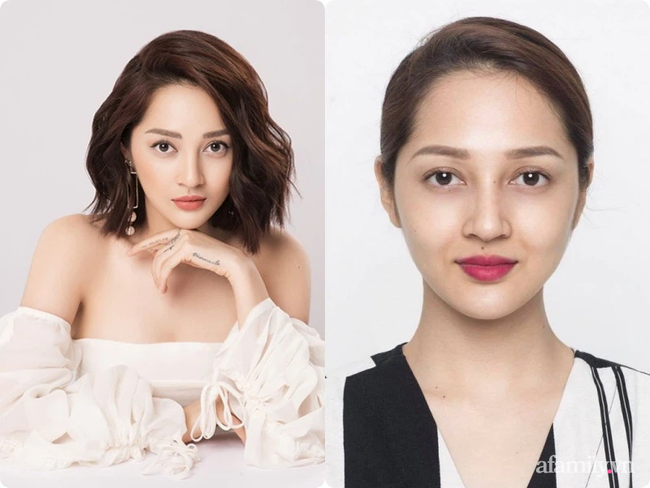 So sánh mặt mộc với ảnh thẻ mới thấy các sao Việt luôn có chiêu make up "lách luật" để cho ra một bức ảnh thẻ đẹp long lanh - Ảnh 15. So sánh mặt mộc với ảnh thẻ mới thấy các sao Việt luôn có chiêu make up "lách luật" để cho ra một bức ảnh thẻ đẹp long lanh - Ảnh 15.