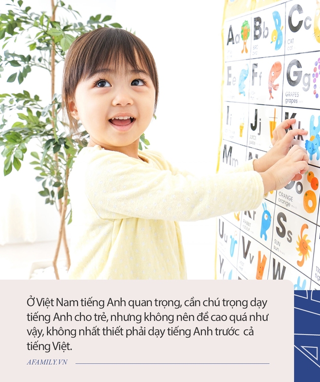 &quot;Nhiều bố mẹ khoe dạy tiếng Anh cho con từ lúc sơ sinh, con biết tiếng Anh trước tiếng Việt, tôi thấy chẳng đúng chút nào cả&quot; - Ảnh 3.