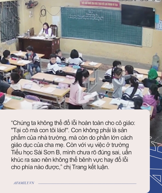 Vụ việc cô giáo Tuất, phụ huynh lên tiếng: Không thể đổ lỗi &quot;Tại cô mà con tôi láo!&quot;, bởi con không phải là &quot;sản phẩm&quot; của riêng nhà trường - Ảnh 3.