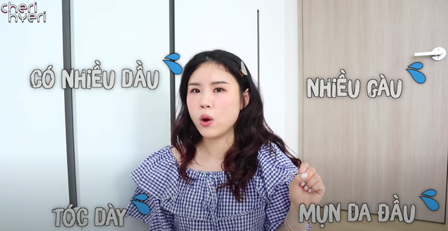 Cô nàng blogger người Hàn bật mí chiêu gội đầu dành cho nàng tóc dầu nhanh bết dính - Ảnh 1.