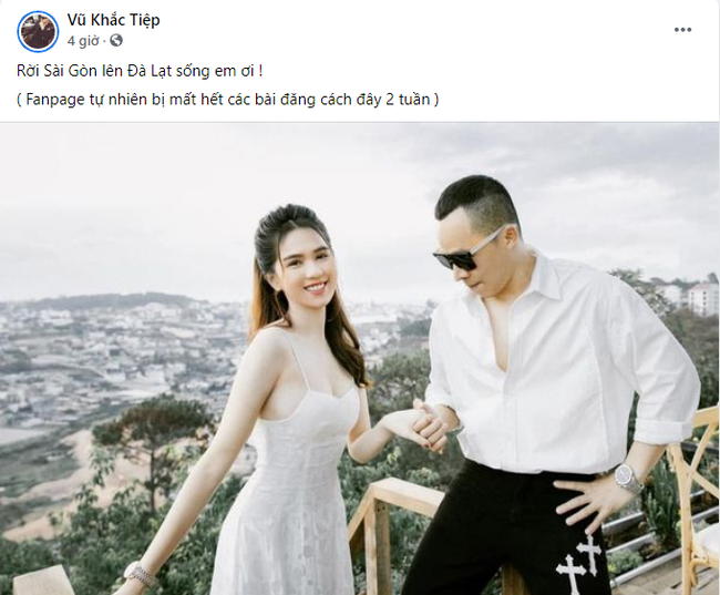 Vũ Khắc Tiệp check-in Đà Lạt đầy tình tứ bên Ngọc Trinh, nào ngờ cộng đồng mạng ùa vào cảnh báo "đại sứ cách ly" - Ảnh 2. Vũ Khắc Tiệp check-in Đà Lạt đầy tình tứ bên Ngọc Trinh, nào ngờ cộng đồng mạng ùa vào cảnh báo "đại sứ cách ly" - Ảnh 2.