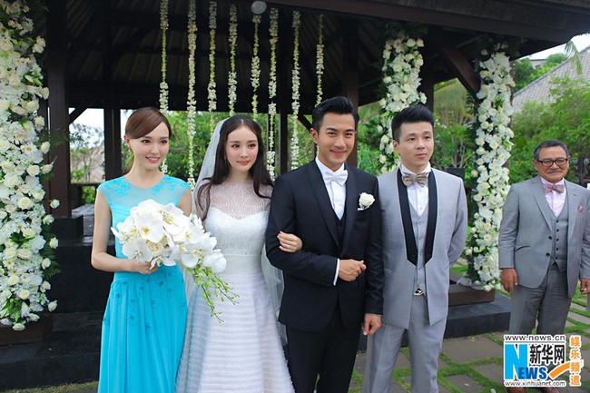 Đám cưới của Dương Mịch - Lưu Khải Uy rất đơn giản và bình dị.