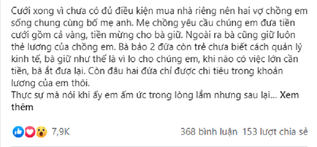 Cảm động vì được mẹ chồng cho nhà tiền tỷ nhưng nàng dâu lại sốc nặng nghe câu "xong việc rồi nói", ngay sau đó cô đưa ra quyết định không ngờ - Ảnh 1. Cảm động vì được mẹ chồng cho nhà tiền tỷ nhưng nàng dâu lại sốc nặng nghe câu "xong việc rồi nói", ngay sau đó cô đưa ra quyết định không ngờ - Ảnh 1.