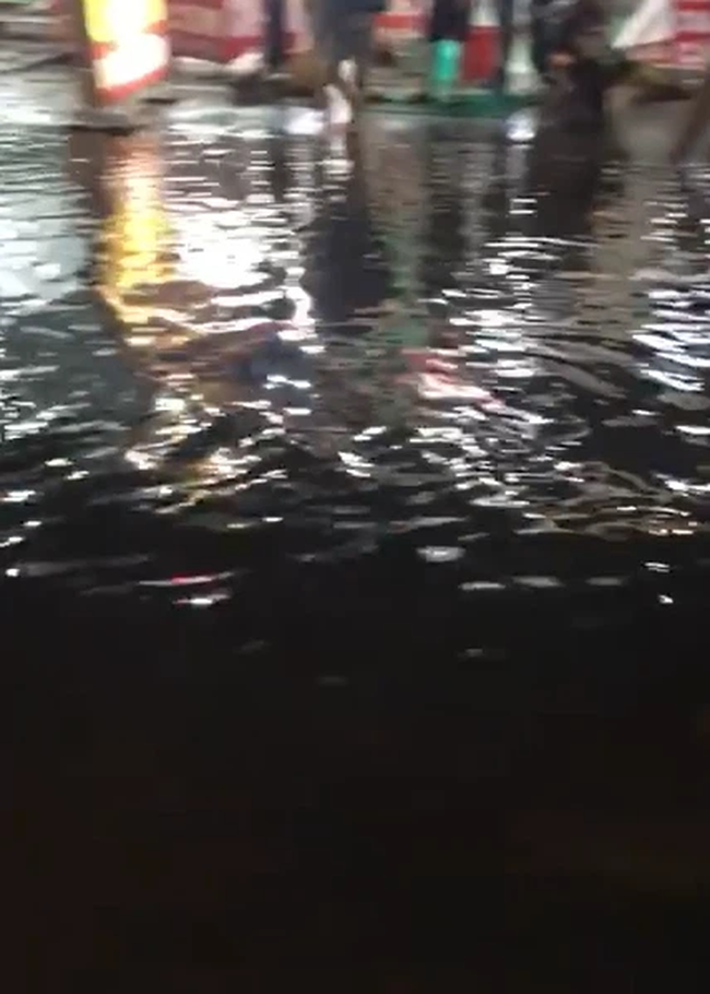 Mùa mưa đến, cộng đồng mạng lại được dịp điểm danh các "bể bơi" bất đăc dĩ - Ảnh 10. Mùa mưa đến, cộng đồng mạng lại được dịp điểm danh các "bể bơi" bất đăc dĩ - Ảnh 10.