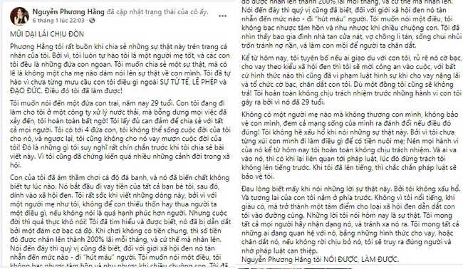 Đâu chỉ chửi giới nghệ sĩ, bà Phương Hằng còn từng dằn mặt con trai bằng &quot;bài sớ&quot; rõ dài, có điều lần đó dân tình khen nức nở - Ảnh 3.