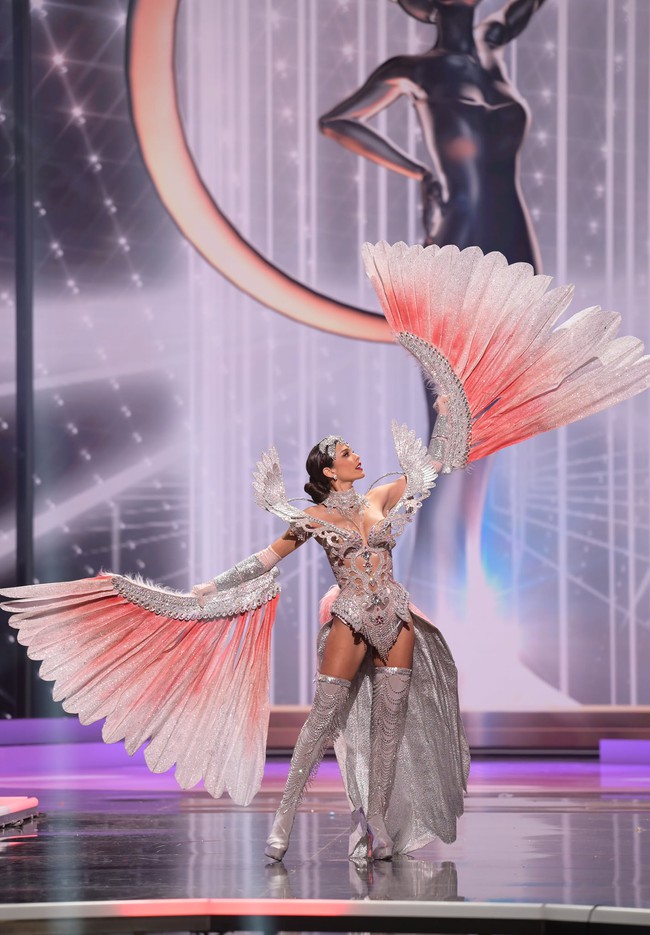 Quốc phục tại Miss Universe 2021: Khánh Vân thiếu mất giây phút &quot;quay tơ&quot; ngay khi mở kén, có nàng Hậu còn mặc đồ nhạy cảm như show nội y của Victoria's Secret - Ảnh 15.