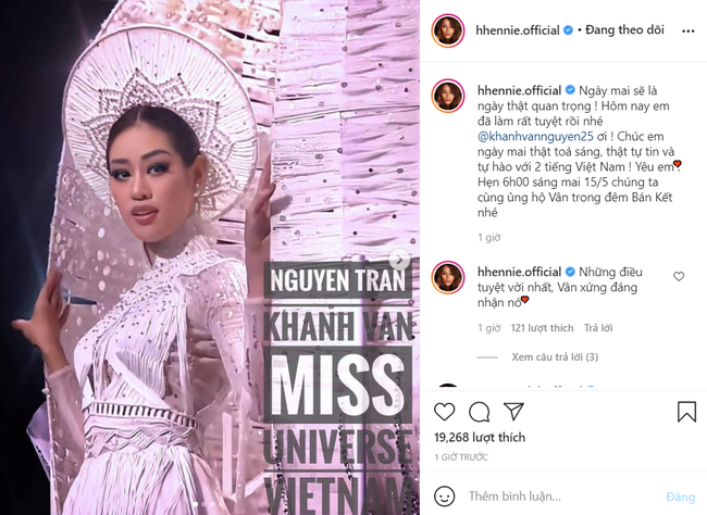 H'Hen Niê có động thái gây tranh cãi, muốn gây chú ý giữa lúc Khánh Vân đang được quan tâm tại Miss Universe 2020 - Ảnh 6. H'Hen Niê có động thái gây tranh cãi, muốn gây chú ý giữa lúc Khánh Vân đang được quan tâm tại Miss Universe 2020 - Ảnh 6.