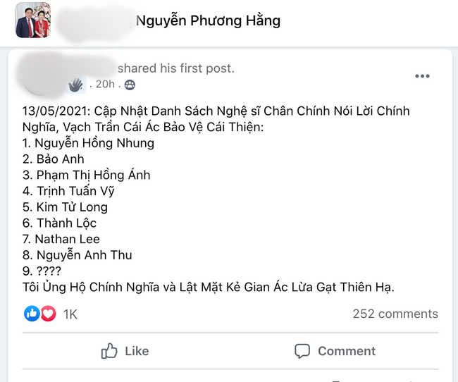 Fan bà Phương Hằng phát tán &quot;tin nóng&quot; kéo nghệ sĩ Thành Lộc, MC Trấn Thành vào cuộc, mừng rỡ vì MC quốc dân đứng về phía bà Hằng?! - Ảnh 4.