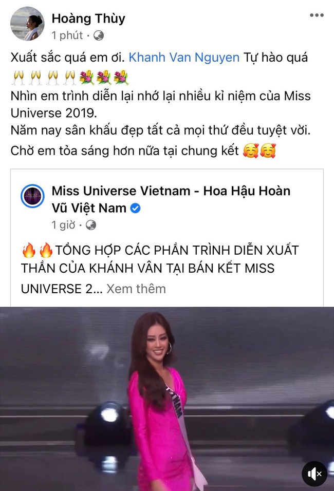 Khánh Vân có chia sẻ đầu tiên sau Bán kết Miss Universe 2020, nói 1 câu mà dàn sao Vbiz đồng loạt trầm trồ và động viên - Ảnh 4.
